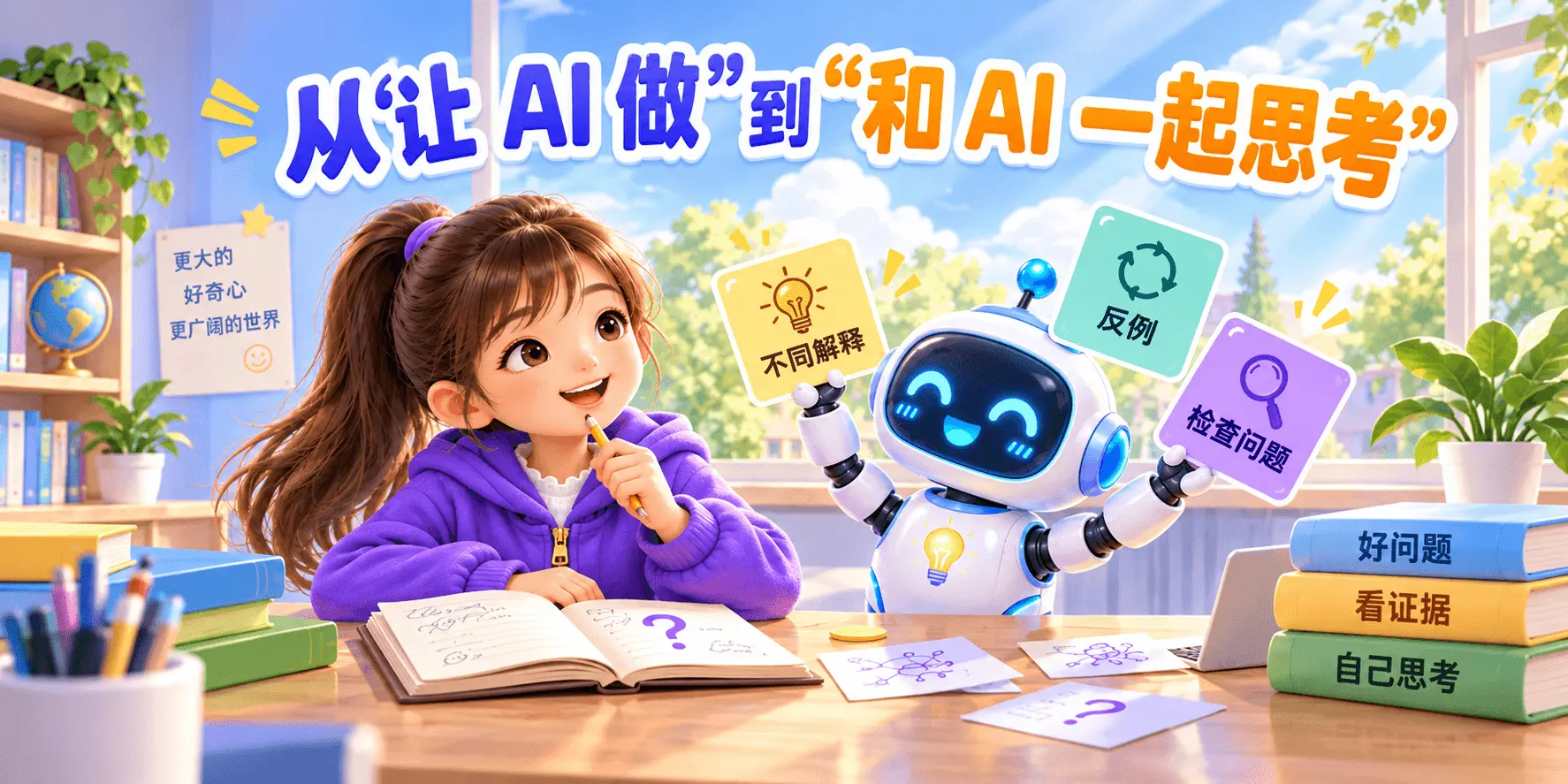 从“让 AI 做”到“和 AI 一起思考” Banner