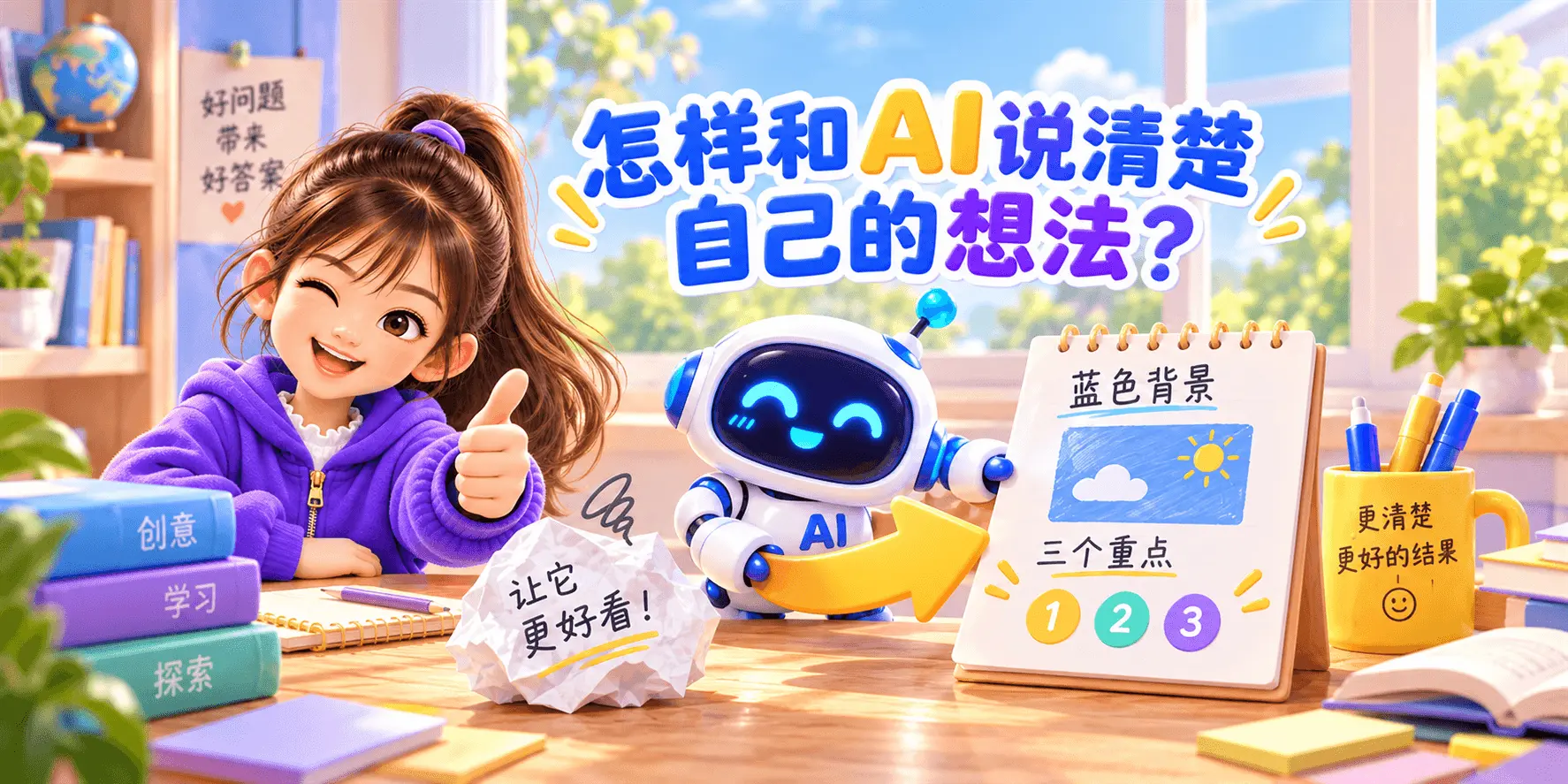 怎样和 AI 说清楚自己的想法？ Banner