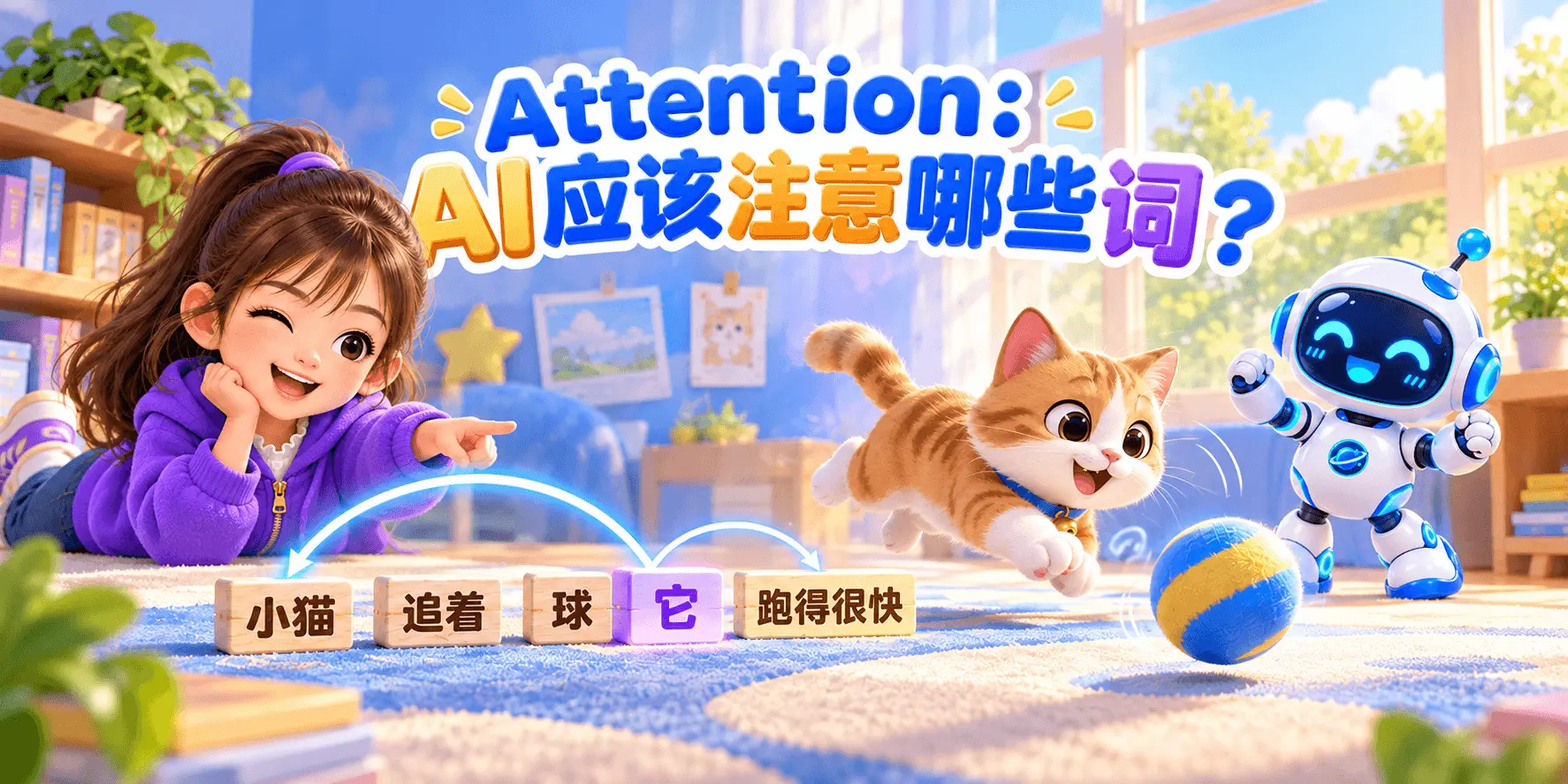 Attention：AI 应该注意哪些词？ Banner