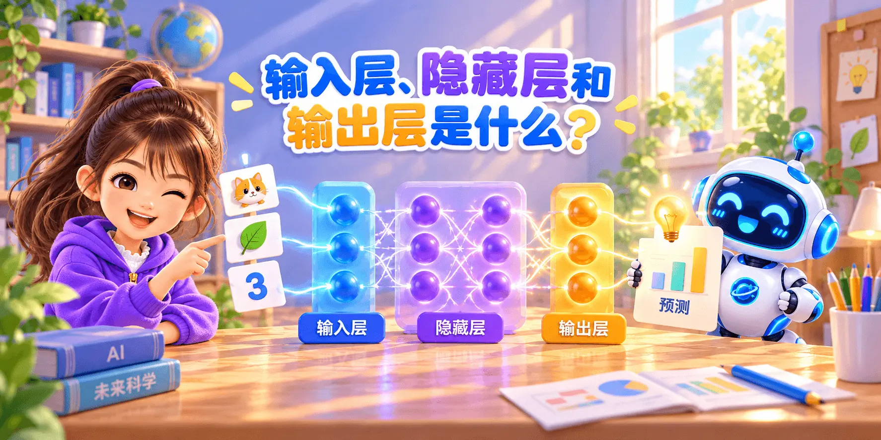 输入层、隐藏层和输出层是什么？ Banner