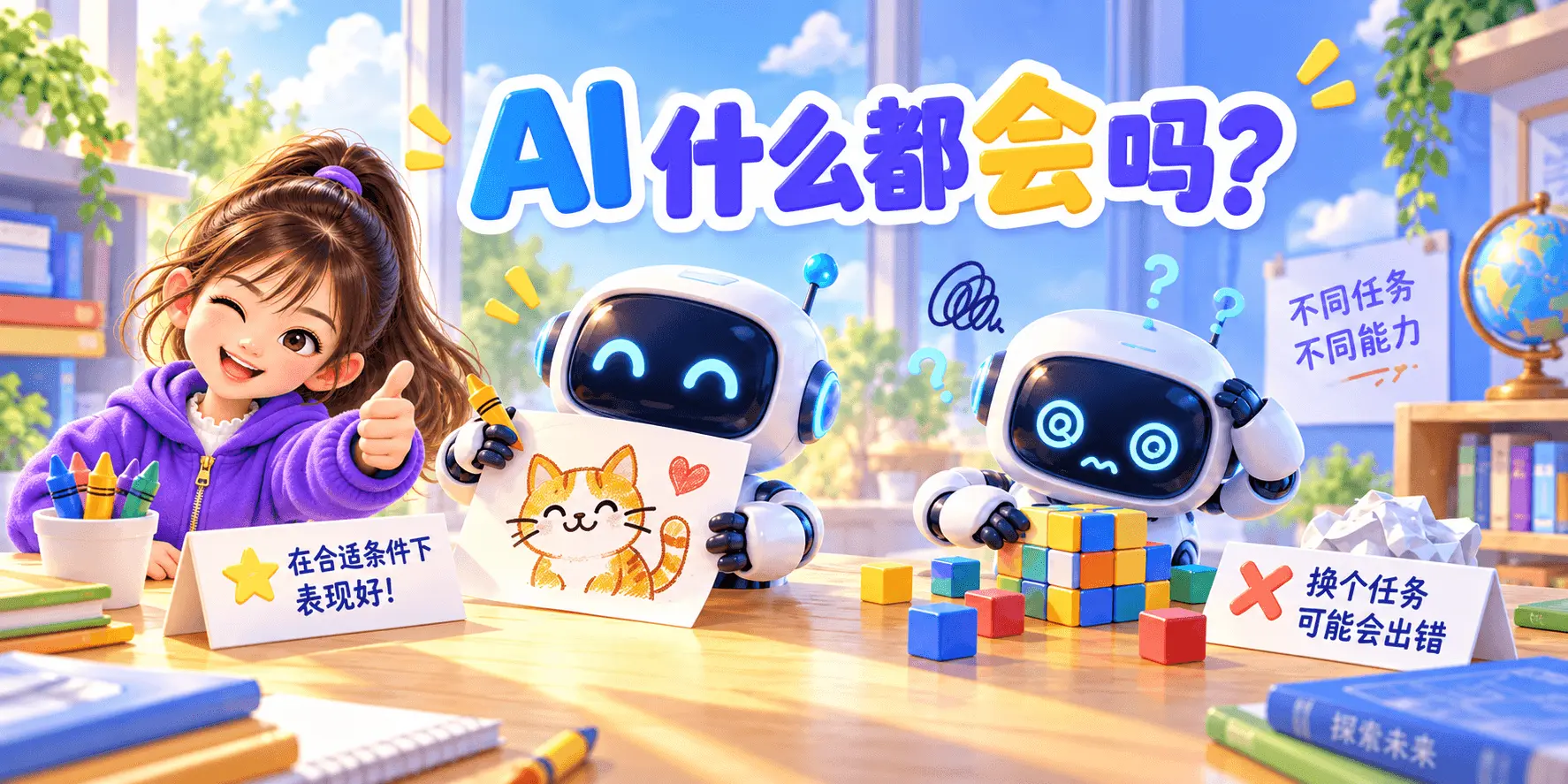 AI 什么都会吗？ Banner