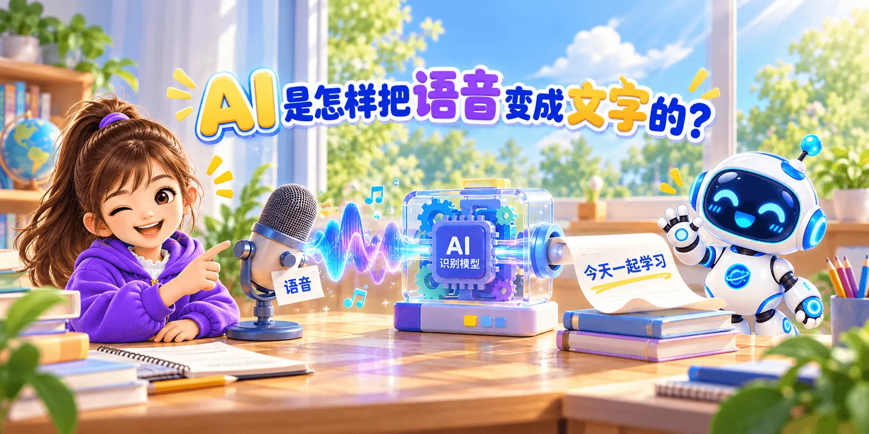 AI 是怎样把语音变成文字的？ Banner