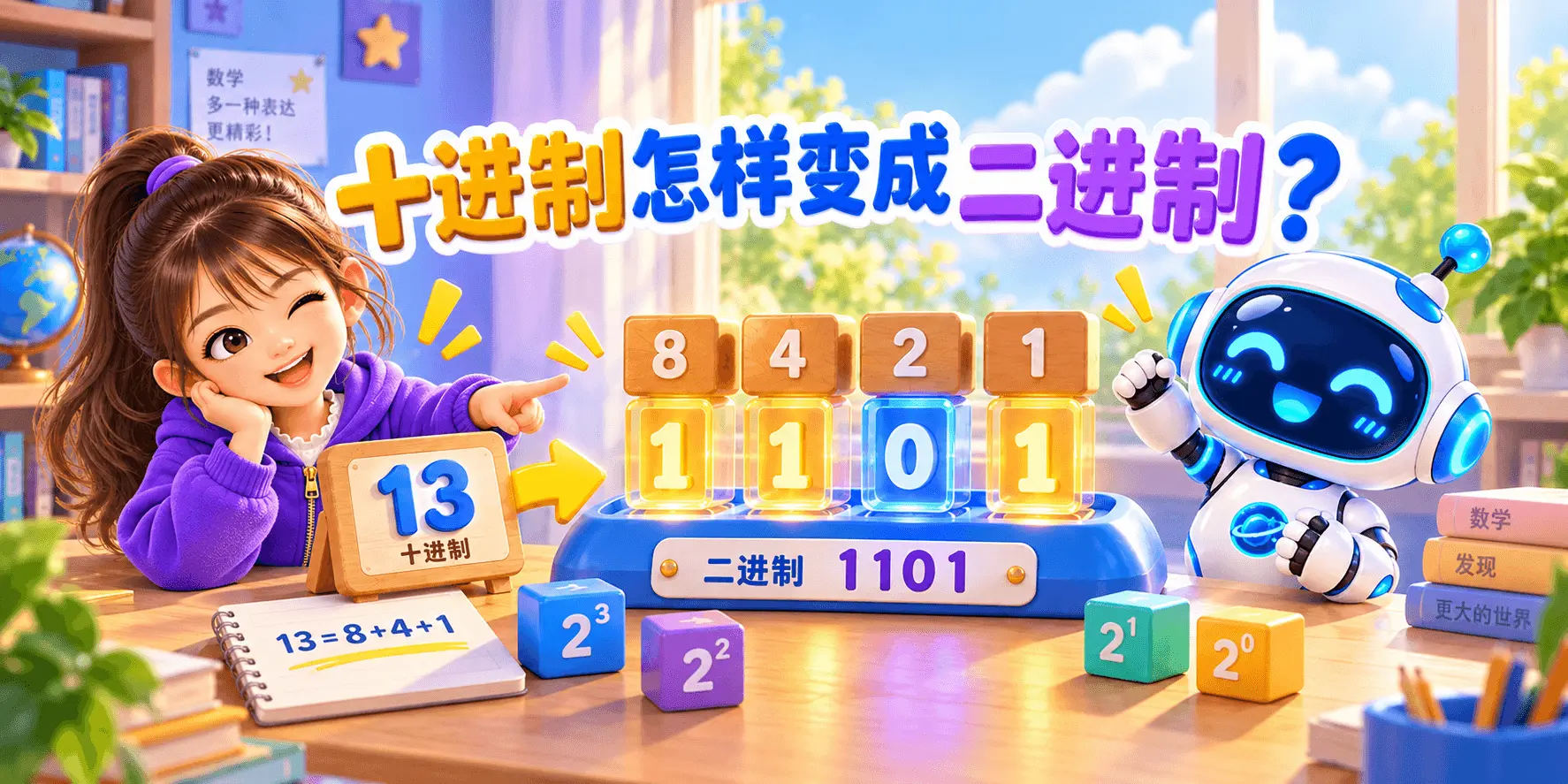十进制怎样变成二进制？ Banner