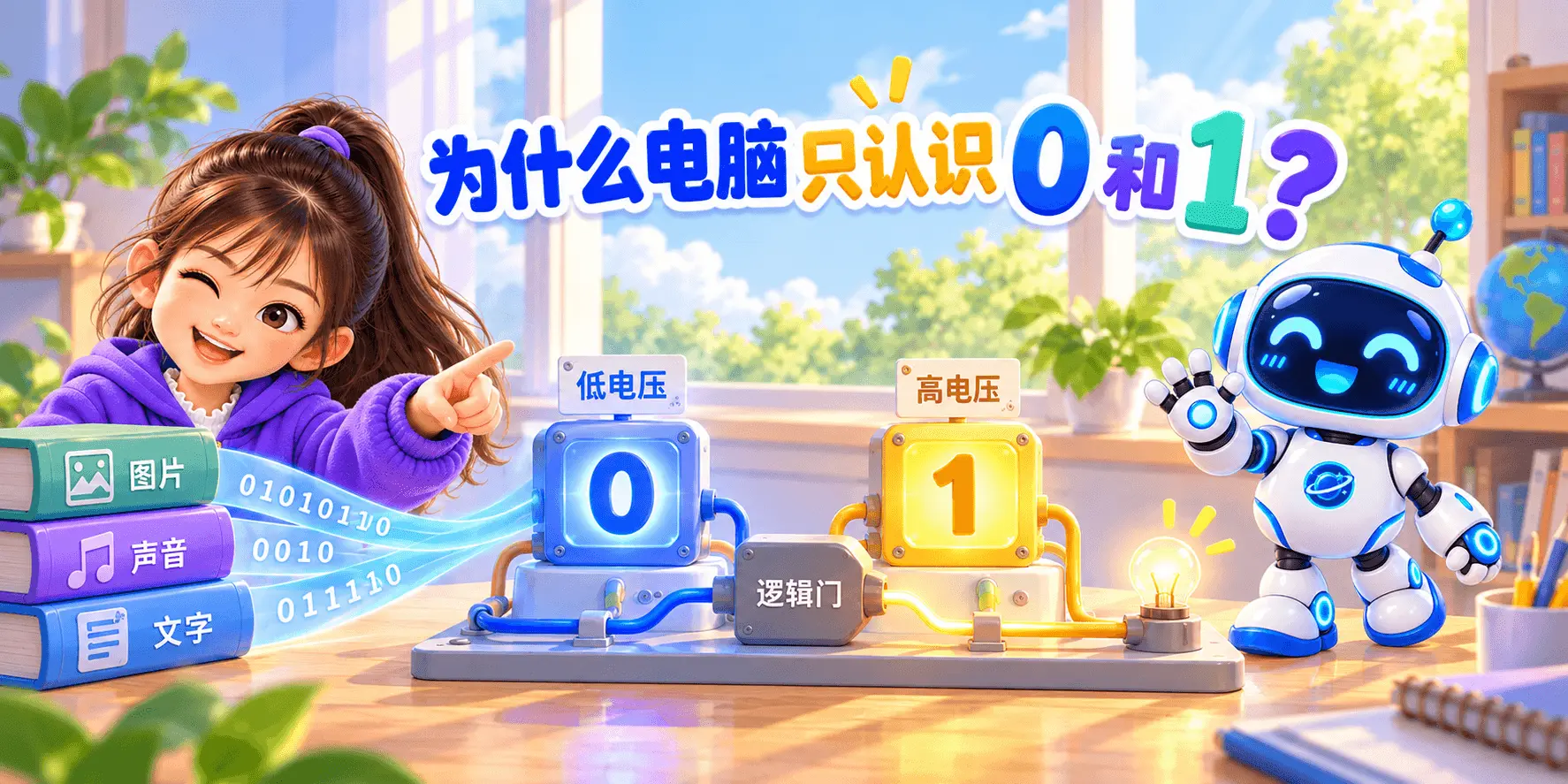 Why Do Computers Use Only 0 and 1? Banner