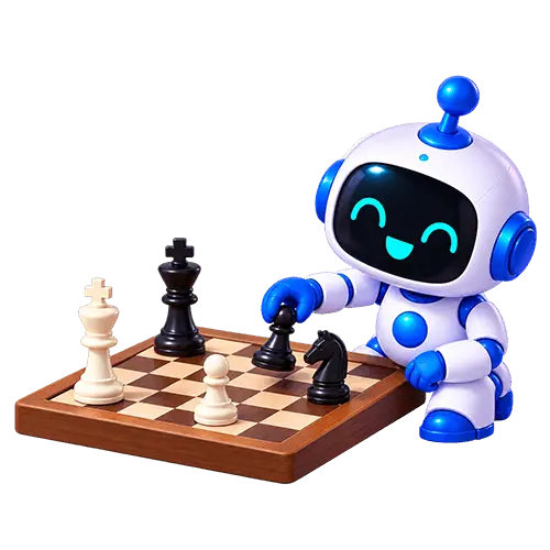 Robot playing chess