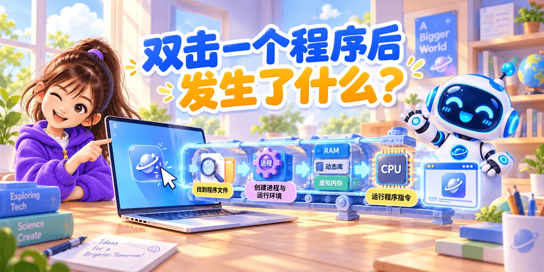 双击一个程序后发生了什么？ Banner