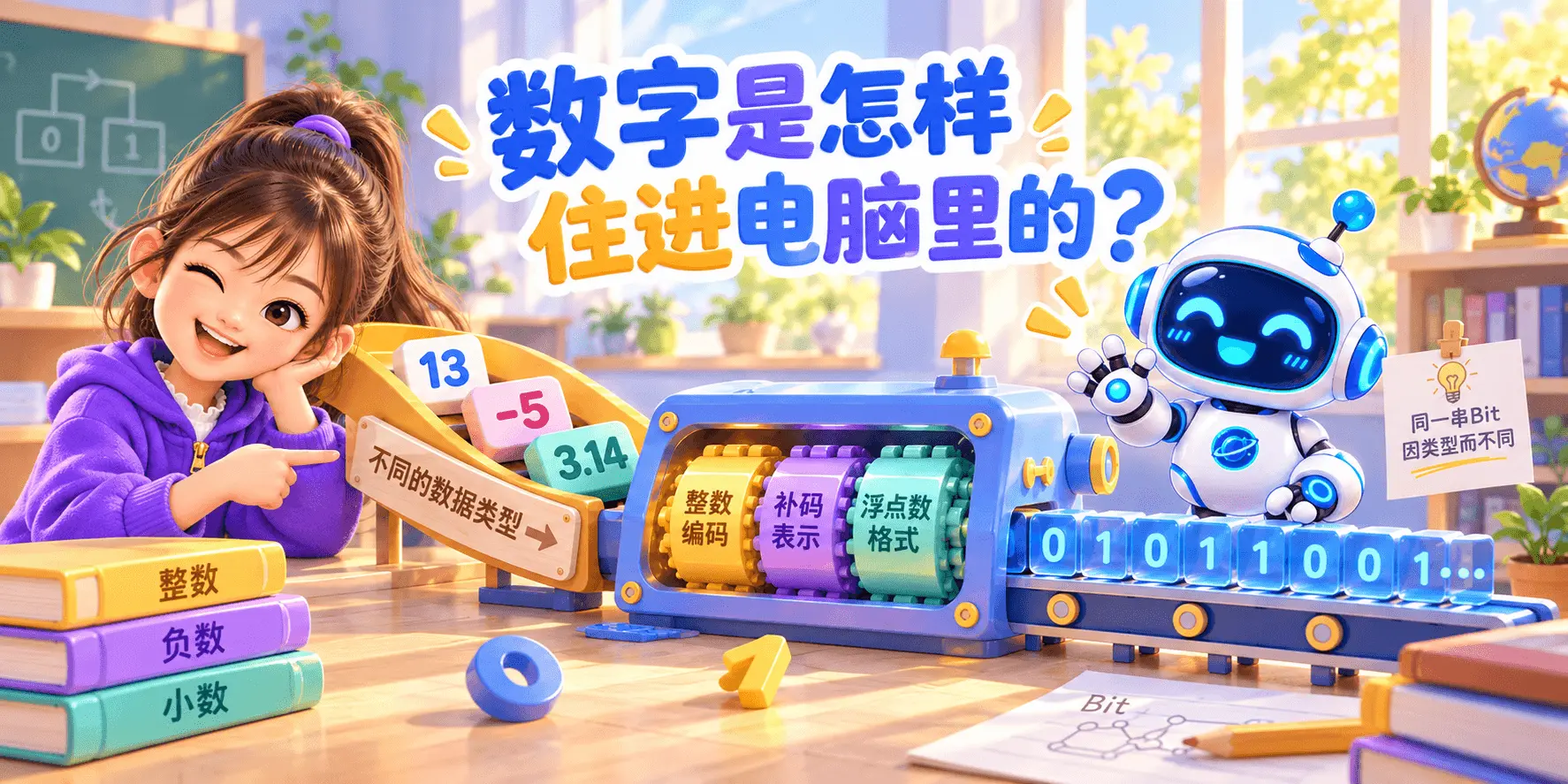 数字是怎样住进电脑里的？ Banner