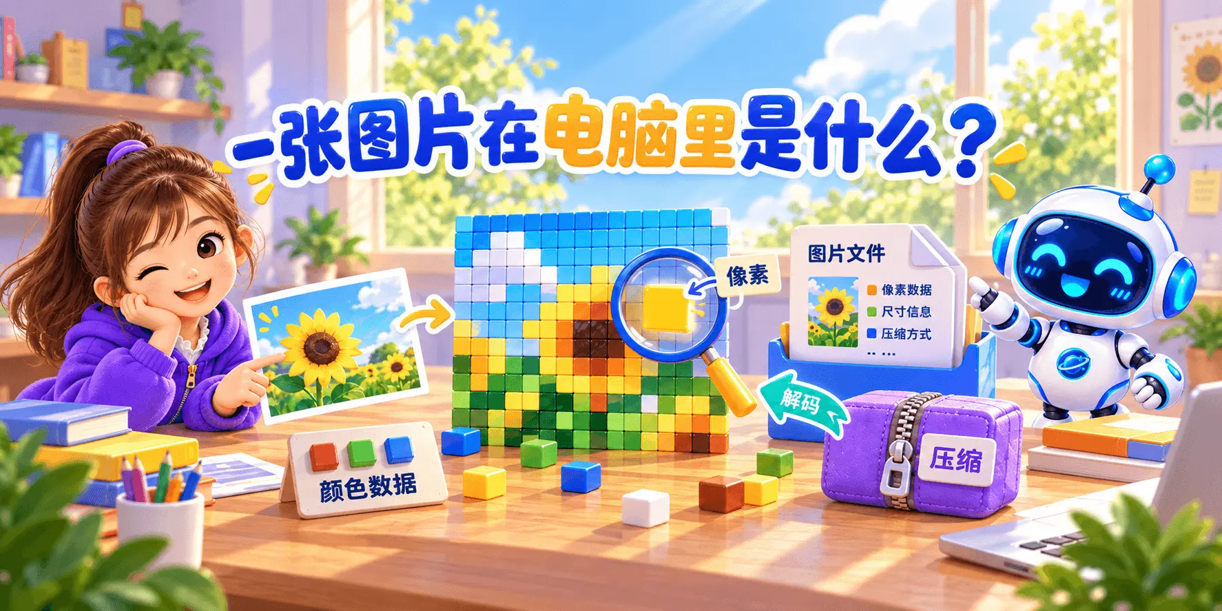 一张图片在电脑里是什么？ Banner