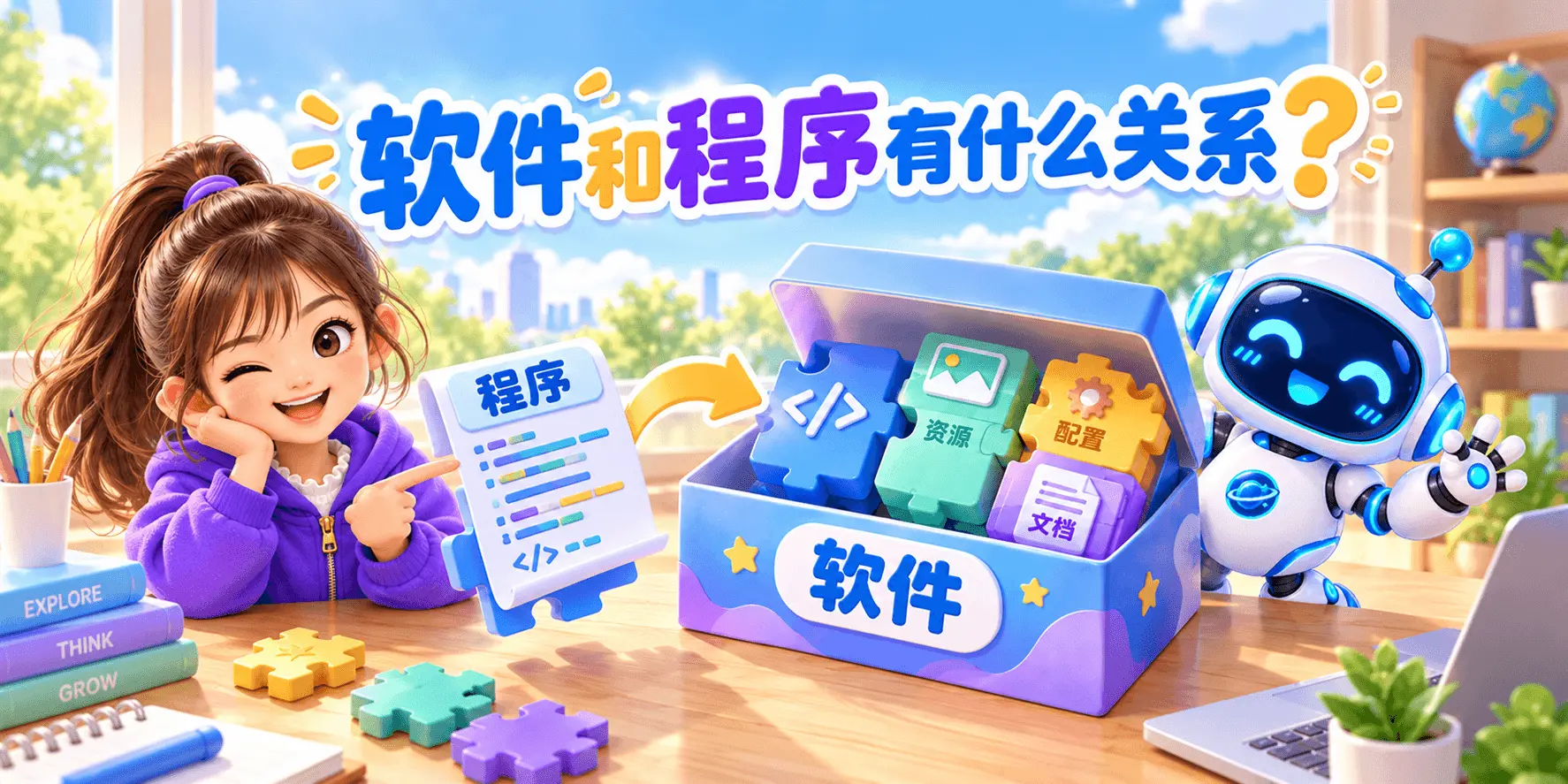 软件和程序有什么关系？ Banner