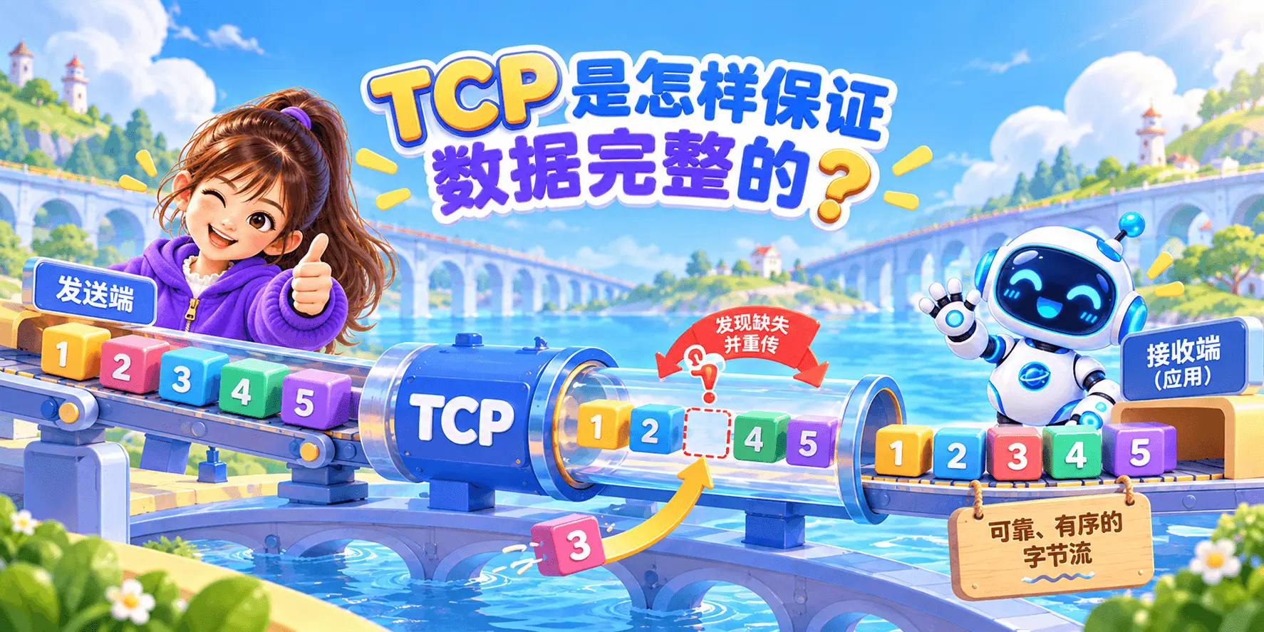 TCP 是怎样保证数据完整的？ Banner