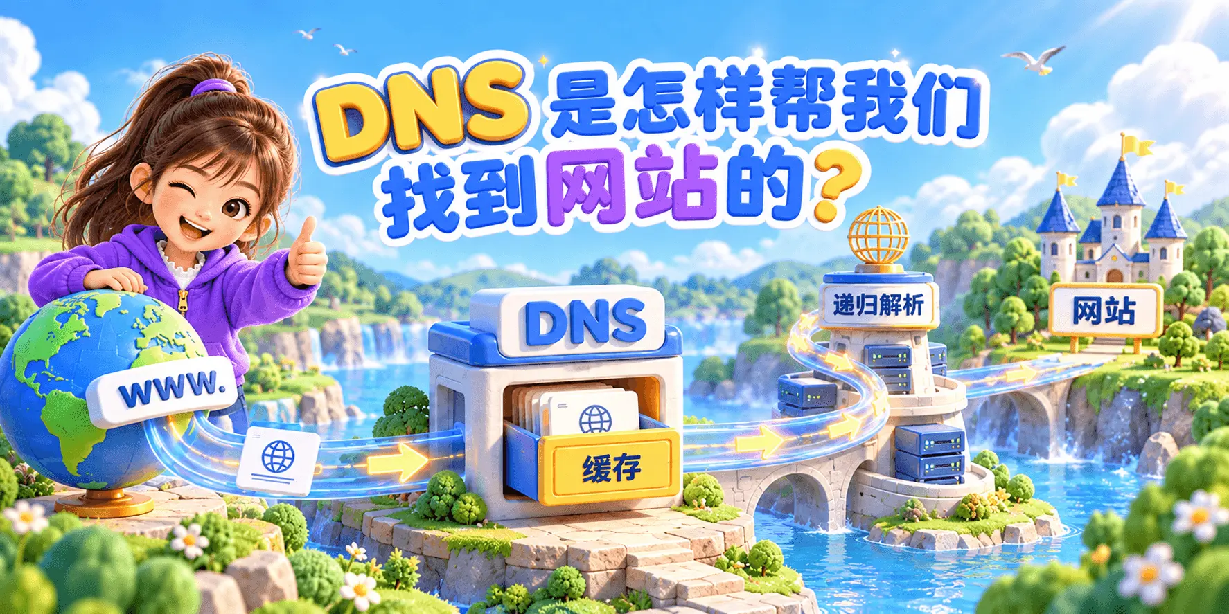 DNS 是怎样帮我们找到网站的？ Banner