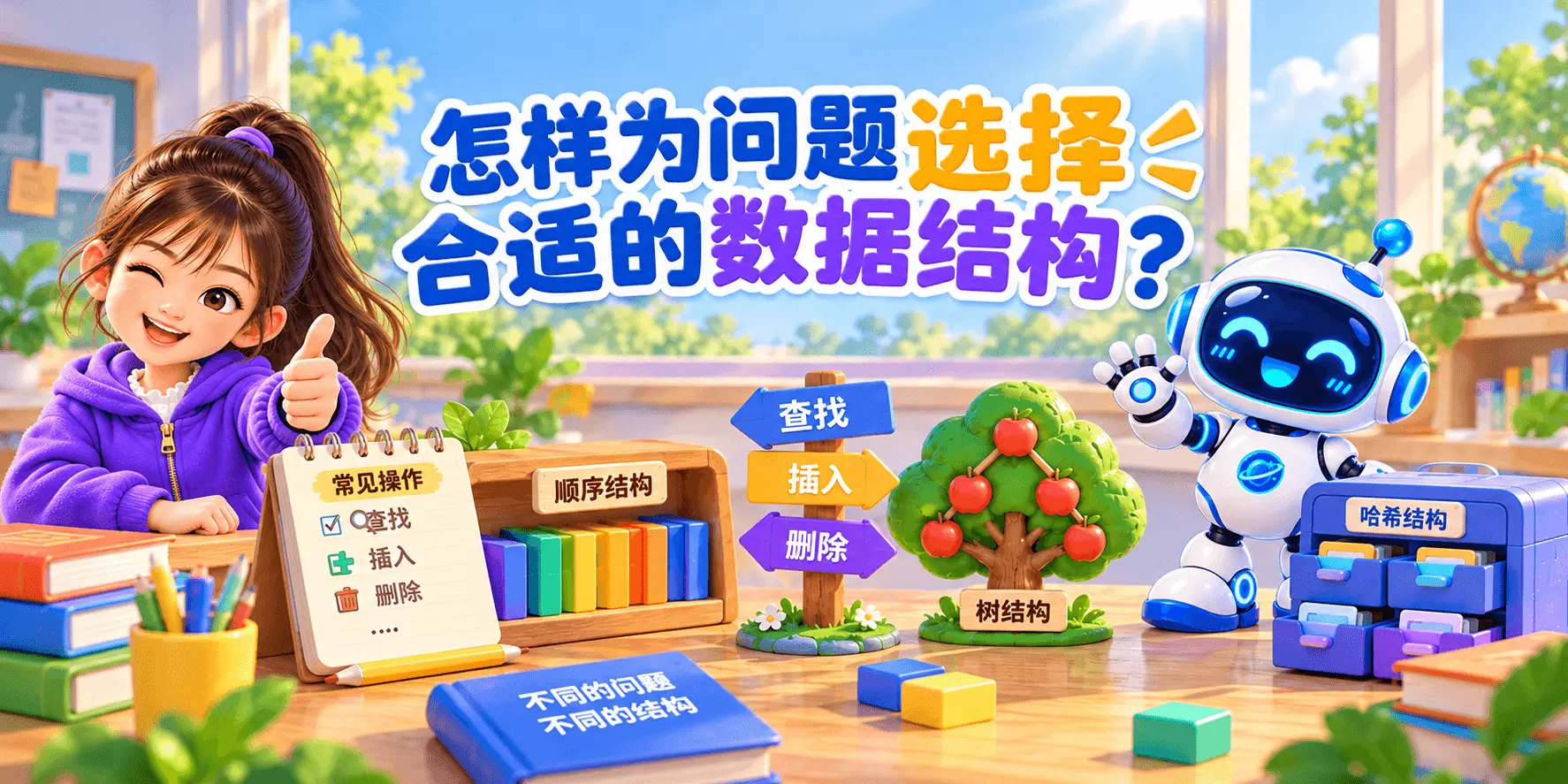 怎样为问题选择合适的数据结构？ Banner