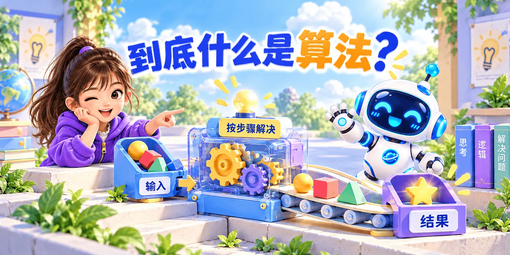 到底什么是算法？ Banner