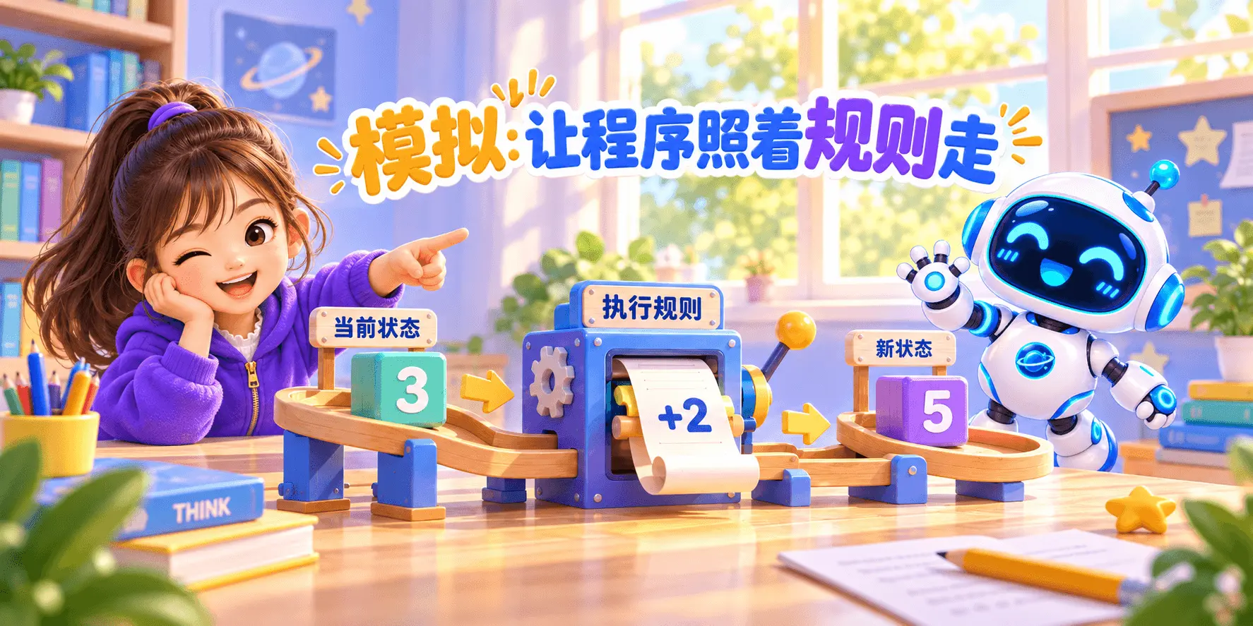 模拟：让程序照着规则走 Banner