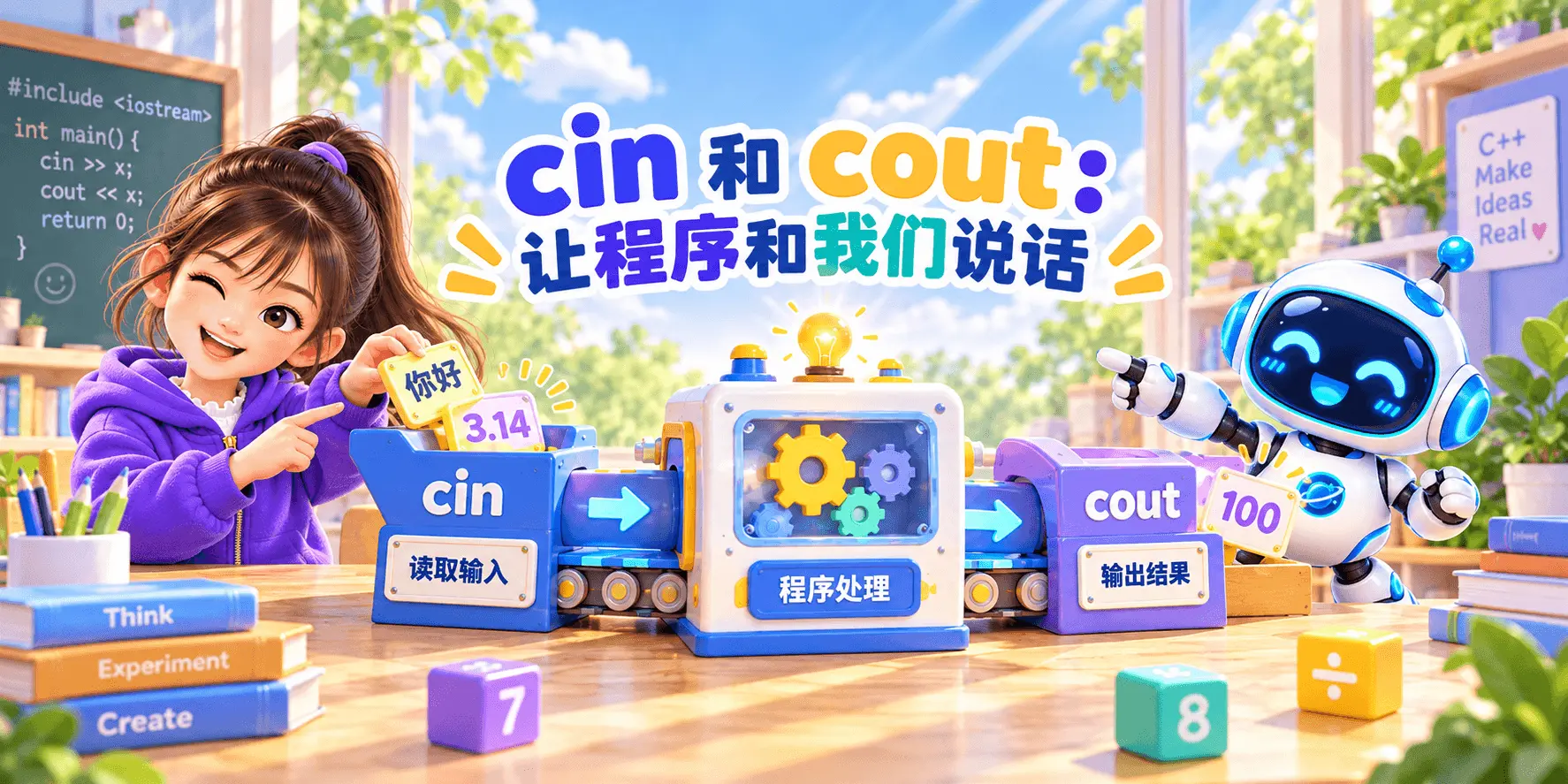 cin 和 cout：让程序和我们说话 Banner