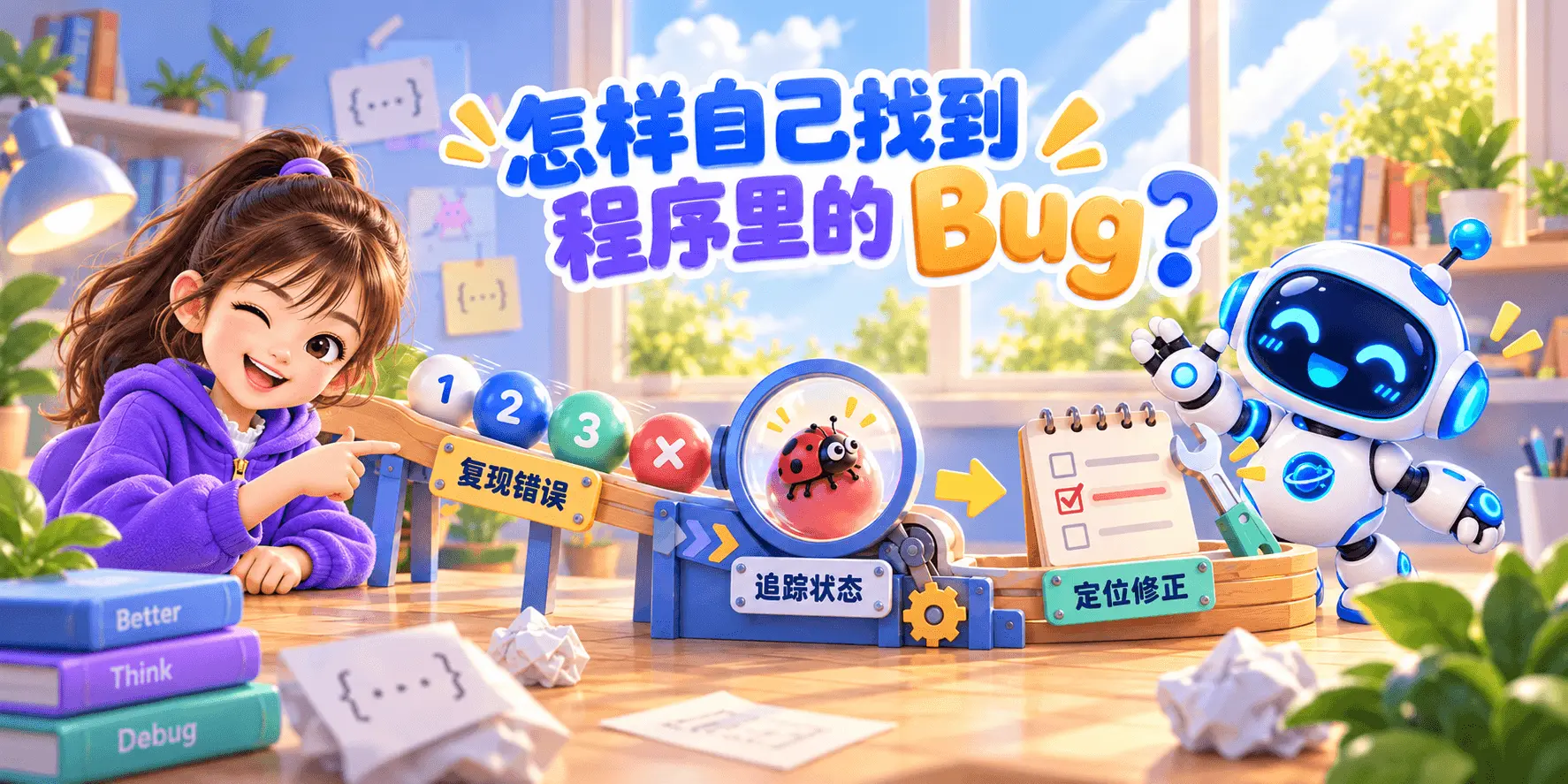 怎样自己找到程序里的 Bug？ Banner