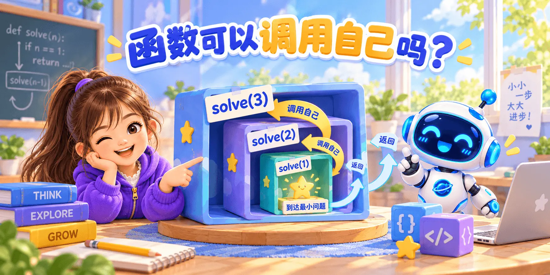 函数可以调用自己吗？ Banner