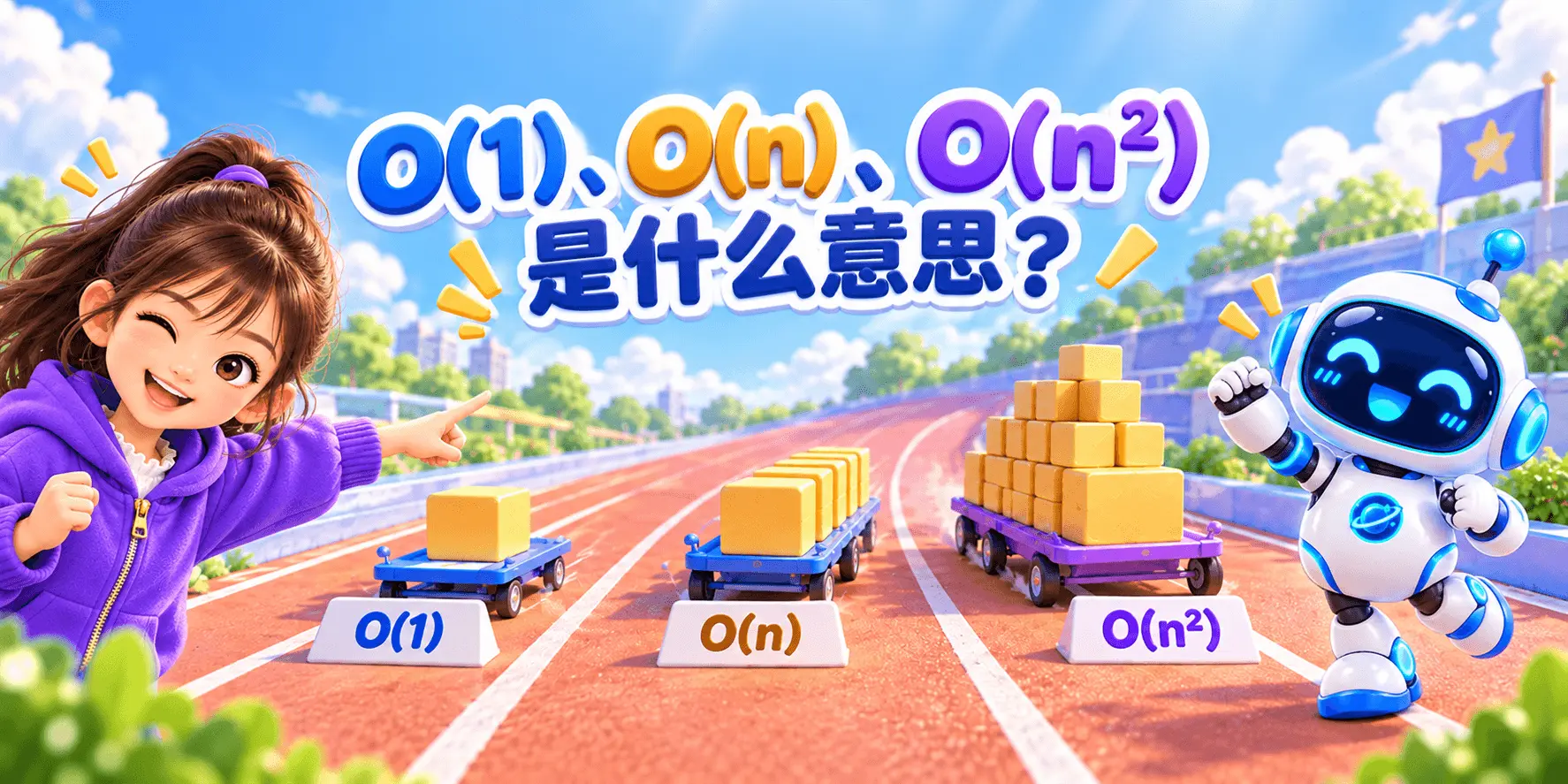 O(1)、O(n)、O(n²) 是什么意思？ Banner