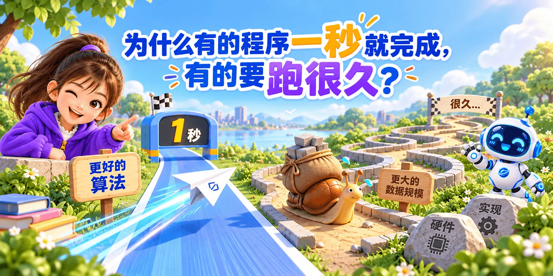 为什么有的程序一秒就完成，有的要跑很久？ Banner