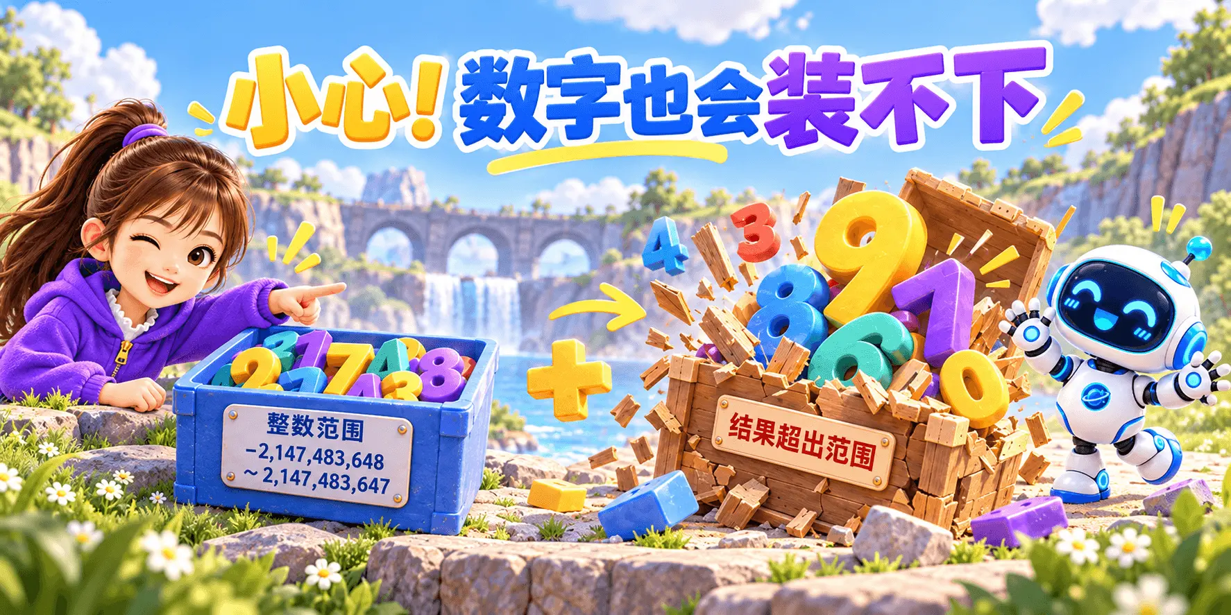 小心！数字也会装不下 Banner