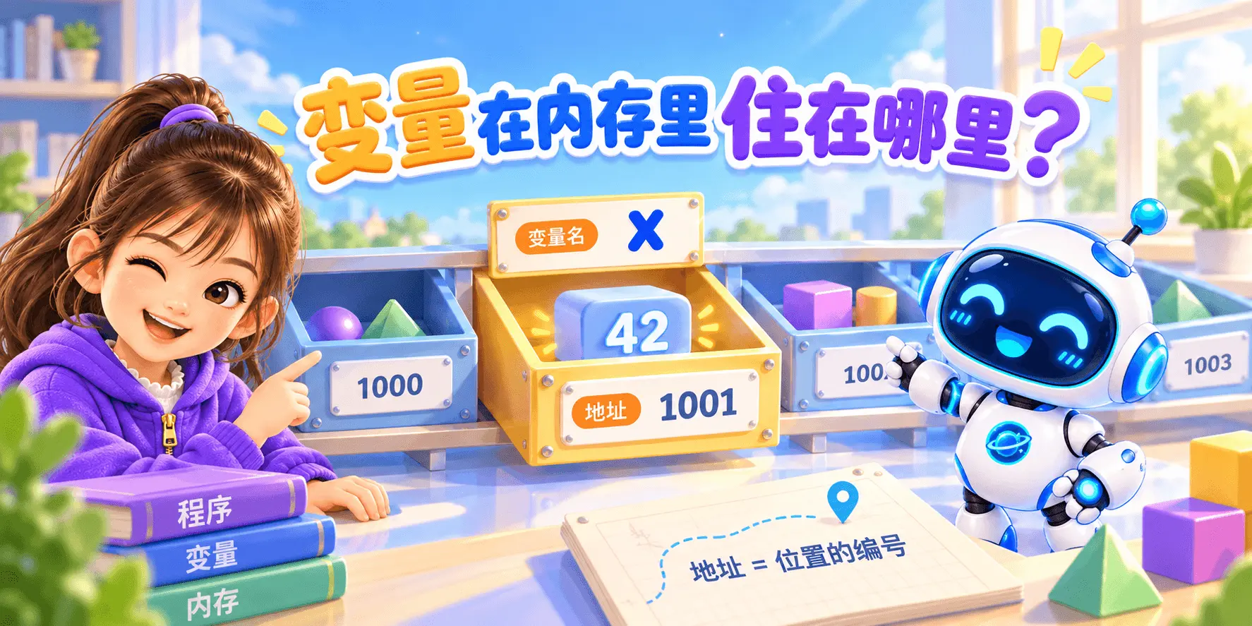 变量在内存里住在哪里？ Banner
